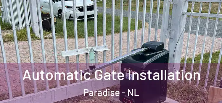 Automatic Gate Installation Paradise - NL