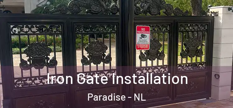 Iron Gate Installation Paradise - NL