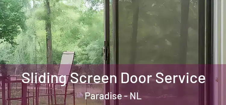 Sliding Screen Door Service Paradise - NL